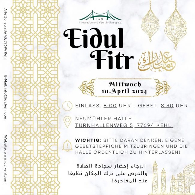 Eid Elfitr Kehl 2024